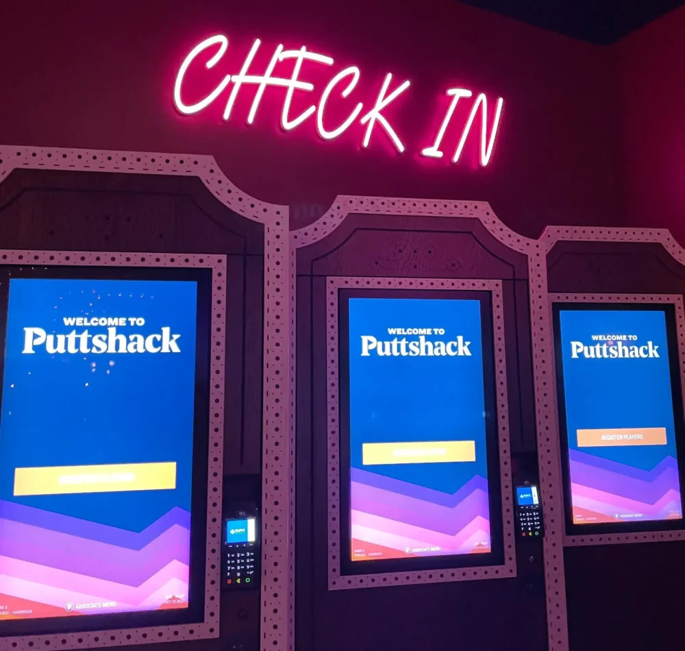 Puttshack Kiosk