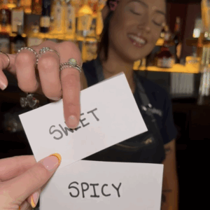 choosing between sweet and spicy